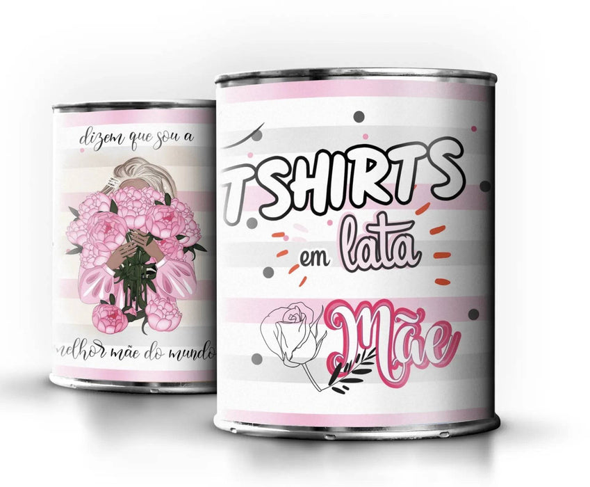 Camiseta para Mãe 100% Algodão com Estampas Variadas e Tamanhos de S a 3XL A minha loja Vestuário e acessórios