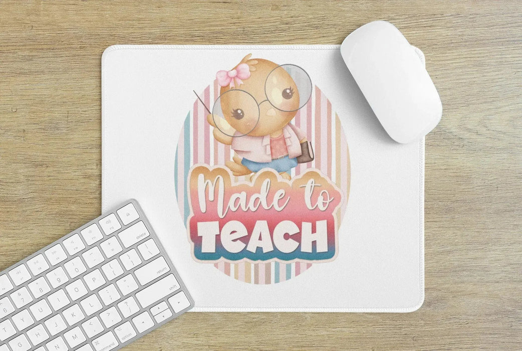 Tapete de Rato Personalizado Made to Teach - Design Exclusivo para um Espaço de Trabalho Inspirador