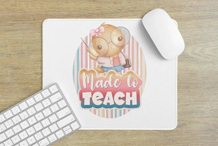 Tapete de Rato Personalizado Made to Teach - Design Exclusivo para um Espaço de Trabalho Inspirador