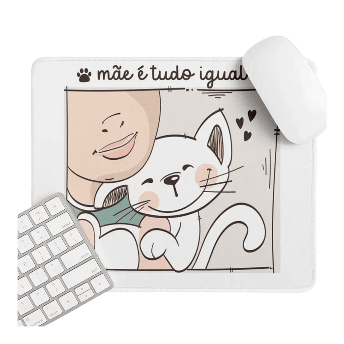 Tapete de Rato Personalizado 'Mãe é Tudo Igual 2' - Conforto e Estilo para Seu Espaço