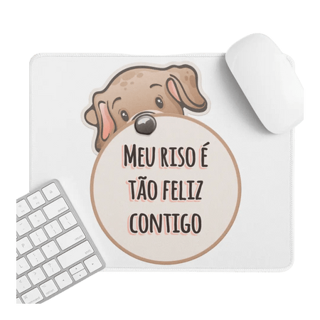 Tapete de Rato Meu Riso É Tão Feliz Contigo - Charmy Gift Store