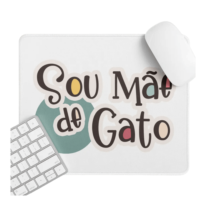 Tapete de Rato Exclusivo Sou Mãe de Gato – Presente Personalizado Charmy Gift Store ®