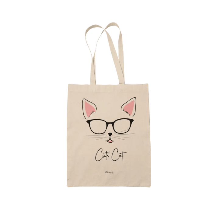 Tote Bag Cute Cat - Charmy Gift Store
