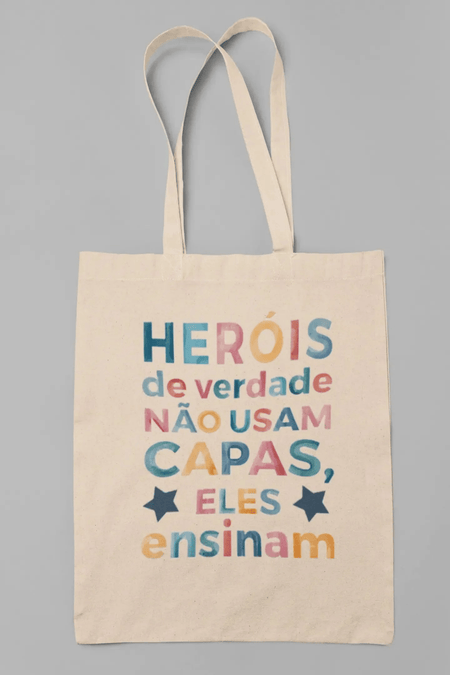 Tote Bag Heróis - Charmy Gift Store