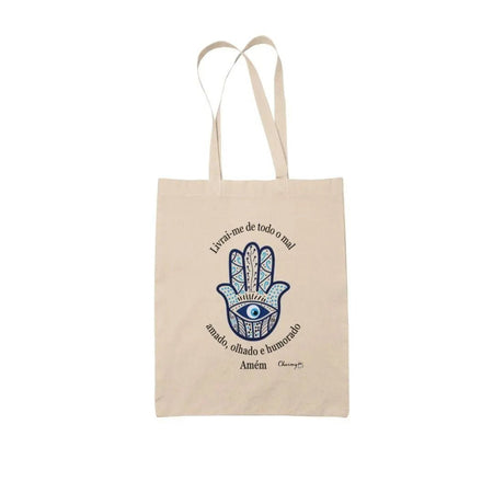 Tote Bag Mão de Fátima - Charmy Gift Store