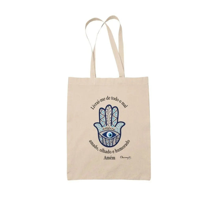 Tote Bag Mão de Fátima - Charmy Gift Store