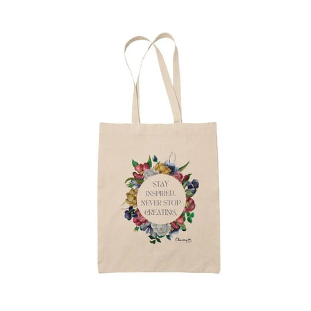 Tote Bag moldura floral - Charmy Gift Store