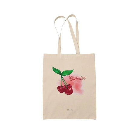 Tote Bag Raminho Cerejas - Charmy Gift Store