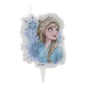 Vela aniversário 2d elsa frozen 2 7,5cm by deKora - Charmy Gift Store