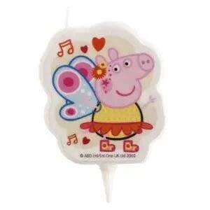 Vela de aniversário 2d peppa pig 7,5cm by deKora A minha loja Casa e Decoração
