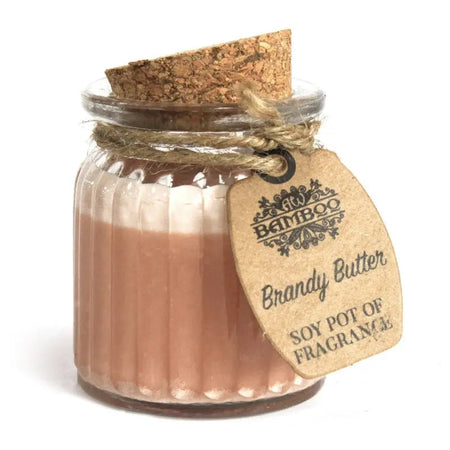 Vela de Cera de Soja - Manteiga Brandy - Charmy Gift Store