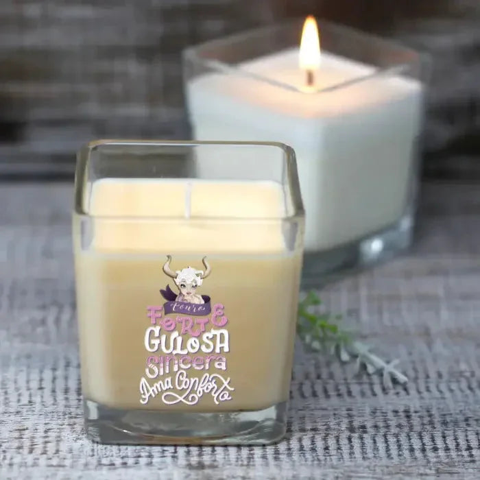 Vela de cera de Soja Signo Touro - Charmy Gift Store