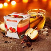 Vela em Frasco Arco - Íris – Baunilha - Charmy Gift Store